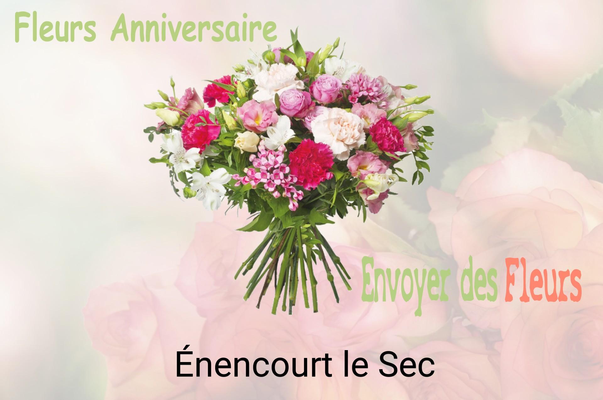 Bouquet de fleurs d’anniversaire livré à Énencourt-le-Sec
